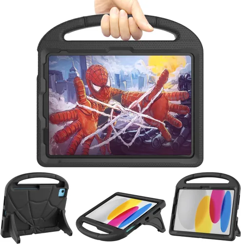 Funda para iPad de 10.ª generación para niños de 10.9 pulgadas 2022, funda Lainergie iPad 10.9 de 10.ª generación ligera a prueba de golpes amigable