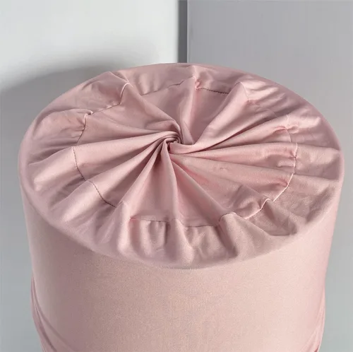 Miniatura 6 de Fundas de zócalo cilíndrico rosa para decoración de fiestas, fundas de pedestal para niñas, baby shower, fiesta de cumpleaños, banquete, boda