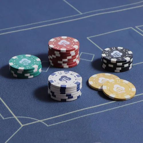 Miniatura 8 de Fichas de póquer de 11.5 gramos, juego de 200 fichas de póquer para Texas Hold'em, fichas de blackjack, kit de juegos de póquer de casino, juego