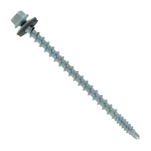 Miniatura 49 de Fasteners Plus ST Fastening Kwikseal Woodbinder Tornillos de Metal a Madera #10 X 1 Burgundy con Arandela de Goma EPDM, 250 Unidades - Diseñados