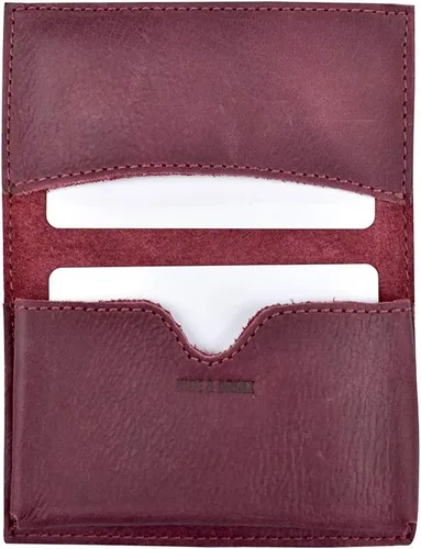 Hide & Drink, Tarjetero vintage de cuero, organizador de efectivo, cartera, accesorios de bolsillo, hecho a mano, incluye 101 años de garantía,