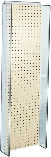 Miniatura 7 de Azar 700350-GRE Pegboard Powerwing Display 13.75 pulgadas de ancho por 44 pulgadas de alto, color verde translúcido