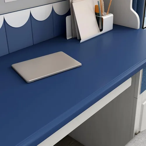 Miniatura 3 de Livelynine Papel Tapiz Azul Oscuro Despegar y Pegar Papel Tapiz para Gabinetes Impermeable Autoadhesivo Azul Marino Papel de Contacto para Gabinetes
