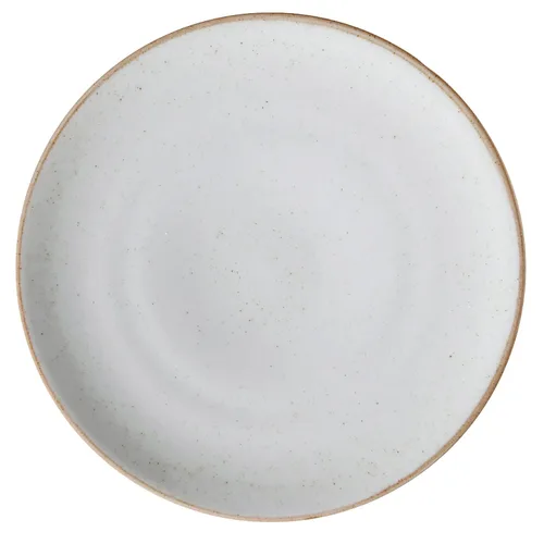 Miniatura 7 de G.E.T. - Plato cupé de porcelana de alta resistencia, 7 pulgadas, color beige (juego de 12)