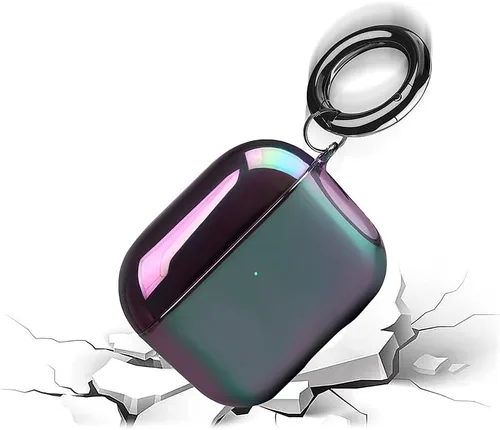 Miniatura 5 de SaharaCase Hybrid-Flex Series - Funda y kit para Apple AirPods 3 (3ª generación 2021) [Robusto] Protección de cuerpo completo, agarre antideslizante