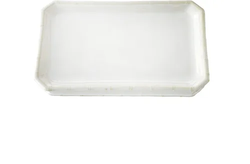 Miniatura 4 de SKL Home Vern Yip - Bandeja de celosía de bambú, color blanco