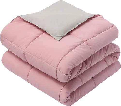 Miniatura 8 de Royal Hotel Bedding Manta reversible para bebé, manta para niños, hipoalergénica alternativa al plumón de calor medio, 30 x 40 pulgadas, juego de 2