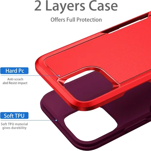 Miniatura 2 de Funda diseñada para iPhone 13, protección resistente, a prueba de golpes, a prueba de caídas, a prueba de polvo, antiarañazos, para iPhone 13