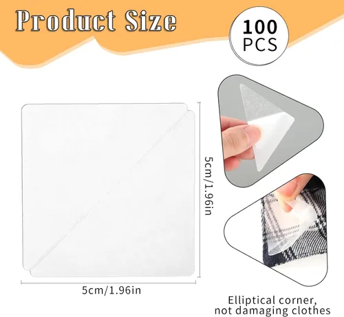 Miniatura 5 de 100 piezas de collar para camisas de vestir de hombre, sin rizos, cuello de camisa polo que se mantiene antideformación, cuello adhesivo