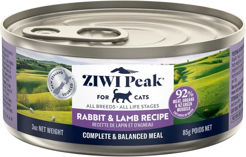 Miniatura 10 de ZIWI Peak Comida Húmeda para Gatos – Totalmente Natural, Alta en Proteínas, Sin Granos, Ingredientes Limitados, con Superalimentos