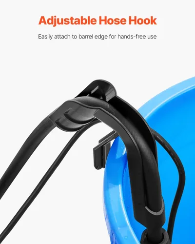 Miniatura 5 de VEVOR Bomba sumergible inalámbrica de transferencia de agua, 528 GPH, bomba de sumidero portátil con manguera de jardín G3/4 pulgadas, compatible