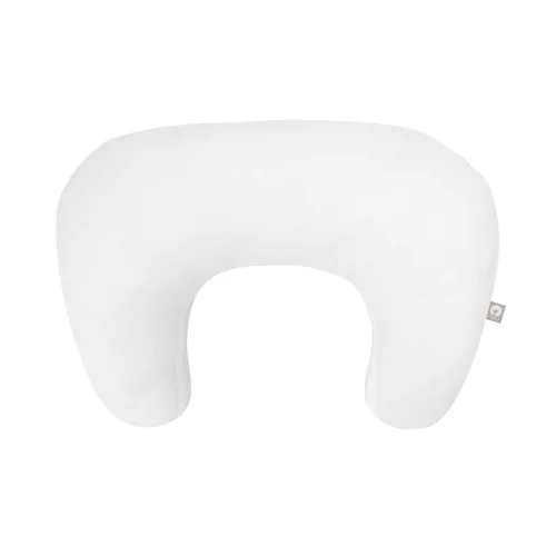 Boppy Almohada de lactancia, Bare Naked - Almohada más grande y con mayor soporte para lactancia y alimentación con biberón con mayor elevación;