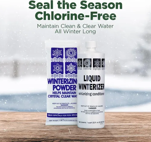 Miniatura 2 de Rx Clear Kit de cierre de invierno Productos químicos para el invierno sin cloro para piscinas sobre o enterradas Abierto a una piscina