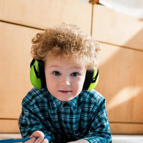 Miniatura 6 de Yunsailing Orejeras para niños con reducción de ruido de 26 dB, auriculares ajustables de protección para los oídos