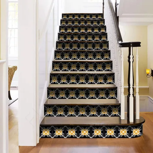 Miniatura 5 de Mi Alma - Azulejos decorativos para baño, 24 piezas, calcomanías para azulejos Talavera, fácil aplicación, diseño decorativo, ideal para baño