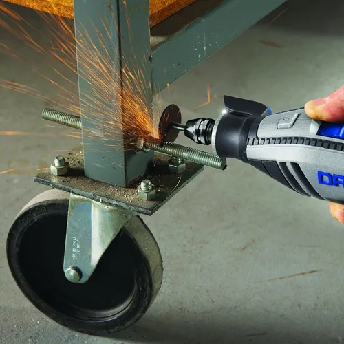 Miniatura 3 de Dremel Kit de herramientas rotativas (4300) con accesorio multiusos para brocas de corte