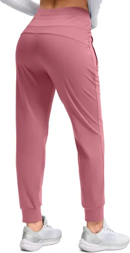 Miniatura 68 de G Gradual Pantalones deportivos con forro polar para mujer, de cintura alta, resistentes al agua, térmicos, para invierno, correr, senderismo