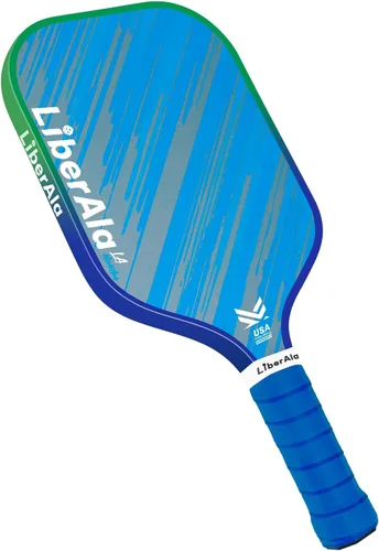 Miniatura 7 de Pickleball Paddles & Set of 2, USAPA Approved Carbon Fiber Pickle Ball Paddle, PP Honeycomb Core, Lightweight & Comfort Grip for Beginners, Pros, 1