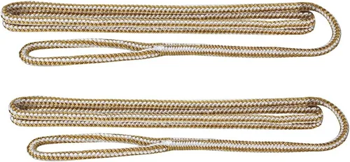 Miniatura 9 de Extreme Max 3006.2168 BoatTector Premium Línea de Guardabarros de Nailon de Doble Trenza Paquete de Valor de 2 - 3/8" x 6', Negro