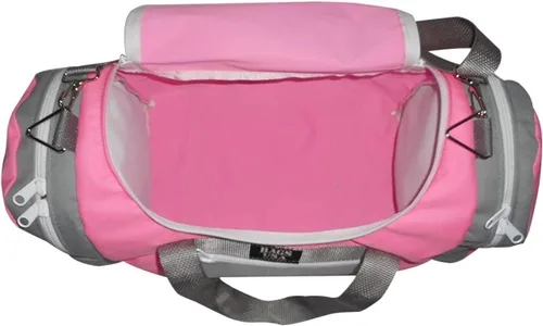 Miniatura 23 de Bolsa de lona triple grande con apertura en U, bolsillo frontal y dos compartimentos laterales, perfecta bolsa de cabina fabricada en Estados Unidos.