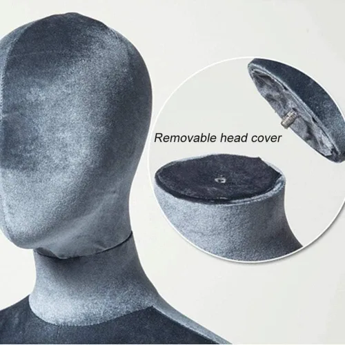 Miniatura 2 de Soporte de exhibición de maniquí, modista femenina, maniquíes, muestra la altura del pecho, base de trípode ajustable para disfraz, joyería