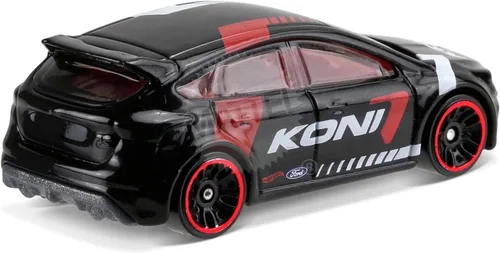 Miniatura 3 de Hot Wheels 2017 HW Speed Graphics Ford Focus RS 176/365, negro