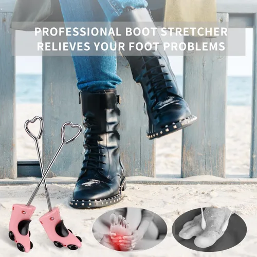 Miniatura 6 de Estirador de zapatos para hombres y mujeres, expansor de zapatos de 4 vías, resuelve los problemas de juanetes y otros problemas de pies causados