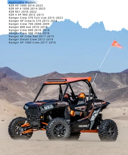 Miniatura 4 de Juego de 4 pastillas de freno de cerámica para Polaris RZR XP 1000 EPS 2014 2015 2016 2017 2018 2019 2020 2021 2022 2023 RZR XP 1000 y RZR 1000 XP 4