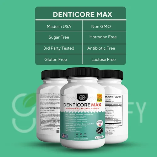 Miniatura 4 de Max for Gums and Teeth Health – 40 mil millones de UFC Probióticos orales avanzados, soporte para el aliento fresco, 60 cápsulas (paquete de 2)