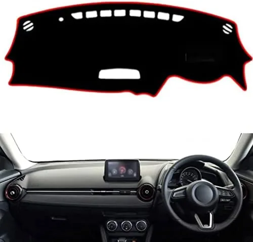 Cubierta de salpicadero para Mazda CX-3 CX3 2016-2019, protector solar antideslumbrante