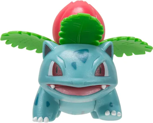 Miniatura 4 de Pokémon Select Evolution Paquete de 3 – Cuenta con figuras de batalla Bulbasaur de 2 pulgadas, Ivysaur de 3 pulgadas y Venusaur de 12 pulgadas