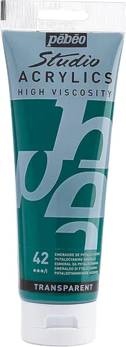 Miniatura 40 de Pebeo Acrílicos de Alta Viscosidad para Estudio Fino, Juego de 30 x 20 ml, Modelo: 833431 Conjunto de 30 X 20 Ml