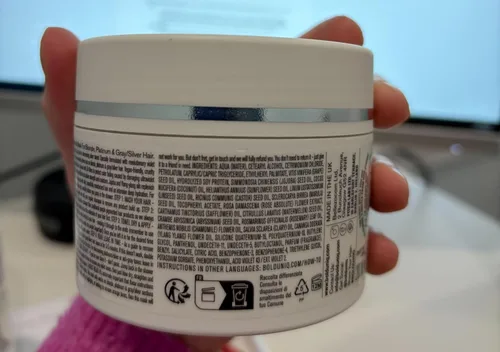 Miniatura 12 de Set de regalo de Champú, Acondicionador y Mascarilla Trío Púrpura. Elimina tonos amarillos metálicos. Aclarante para rubio, platino, ceniza