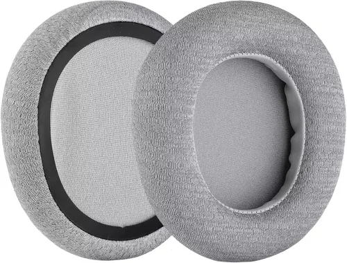Miniatura 4 de Nova Pro - Almohadillas de repuesto compatibles con auriculares SteelSeries Artics Nova Pro con cable, malla negra y espuma viscoelástica
