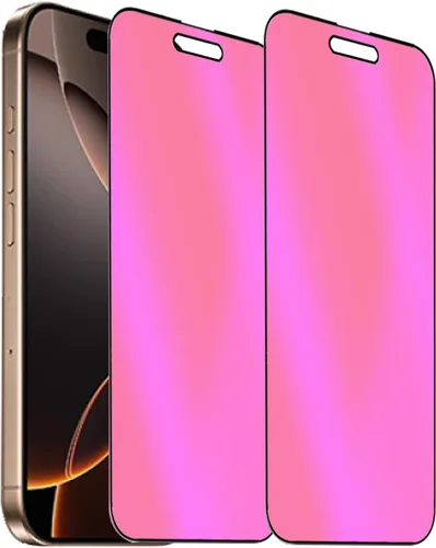 Miniatura 20 de Paquete de 2 Vidrio Templado Privacidad Anti-Luz Azul Compatible con iPhone X/iPhone XS/iPhone 11 Pro Espejo Protector de Pantalla Anti-Espía