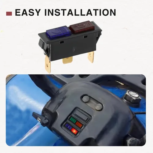 Miniatura 5 de Luz de Indicador de Alto Haz, Bajo Nivel de Aceite Compatible con Polaris Scrambler Xplorer Xpress Scrambler 300 400 1995-1999 Reemplazo#: 4040052