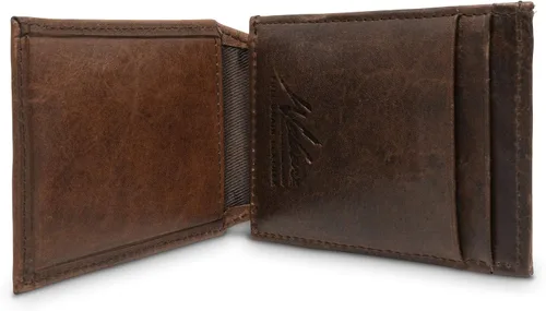 Miniatura 6 de WEBER'S PREMIER PIEL - Dynasty Series - Cartera de bolsillo frontal para hombre - RFID bloqueo de cuero de grano completo