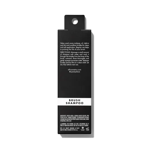 Miniatura 4 de e.l.f. Champú para brochas de maquillaje, acondicionador de cerdas suaves para eliminar fácilmente los aceites y la suciedad de las brochas