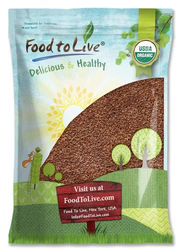 Miniatura 9 de Food to Live Arroz rojo orgánico, 5 libras, sin OMG, variedad de grano entero, antiadherente, vegano, kosher. Fuente de proteínas. Rico