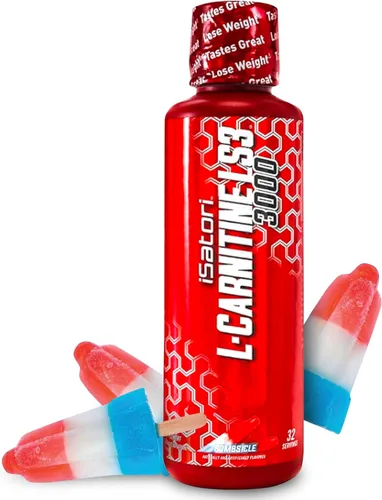 iSatori L-Carnitina LS3 3000, L-Carnitina Líquida con Acetil L-Carnitina, L-Carnitina L-Tartrato, Pre Entreno Sin Estimulantes, Bajas Calorías, Sin
