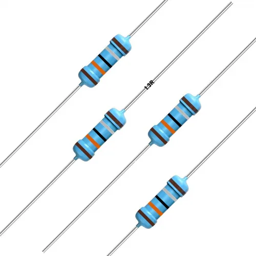 Miniatura 47 de California JOS 100 unidades de resistencia de 0.12 ohmios 1/4w (0.25 W) Resistencia fija de película metálica de tolerancia ±1%, más de 189 valores