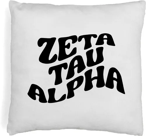 Miniatura 35 de sockprints Mod Alpha Chi Omega - Funda de almohada de 18 x 18 pulgadas, fundas de almohada de hermandad de mujeres - Almohada decorativa