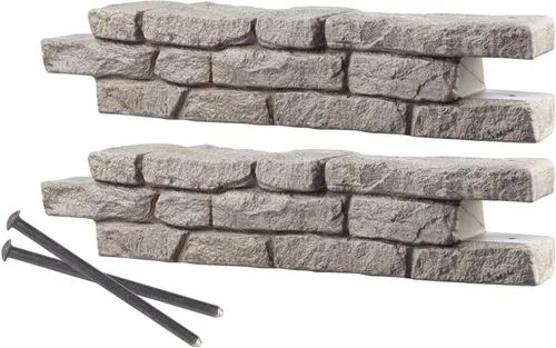 Miniatura 10 de RTS Home Accents Kit de cama de jardín elevada Rock Lock, cuadrado de 48 pulgadas