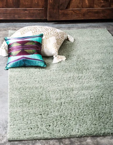 Miniatura 32 de Unique Loom Studio Colección Solid Shag - Alfombra Urbana Moderna Super Suave y de Felpa