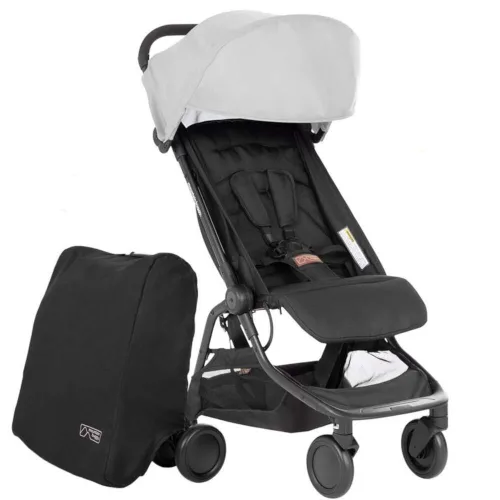 Mountain Buggy Nano V3 Cochecito (Plata)