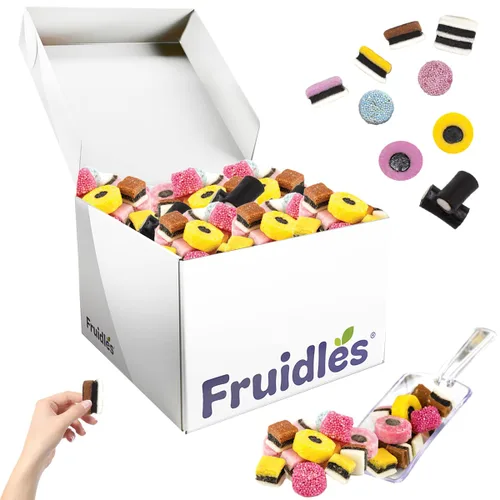 Miniatura 14 de Fruidles Gomitas de Regaliz Allsorts de Estilo Inglés, Dulces Allsorts, Sin OGM (1 Libra)