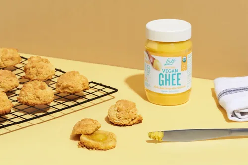 Miniatura 5 de Livlo Ghee Orgánico Vegano - Mantequilla a Base de Plantas - Sin Necesidad de Refrigeración - Sustituto Libre de Lácteos, Soja y Gluten para Ghee