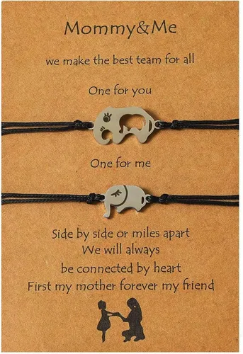 Pulseras a juego con texto en inglés "I Love You" para parejas de amistades para mujeres, adolescentes y niñas, pulseras para mejores amigos,