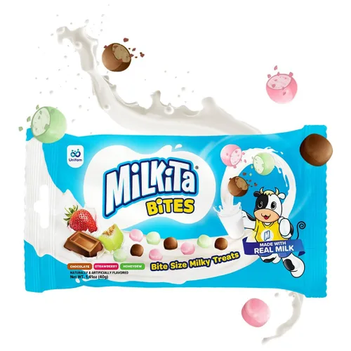 Miniatura 2 de Milkita Bites - Caramelos de leche – Dulces saludables bajos en azúcar con leche real para niños y adultos – Tamaño de bocado, caramelo sin gluten