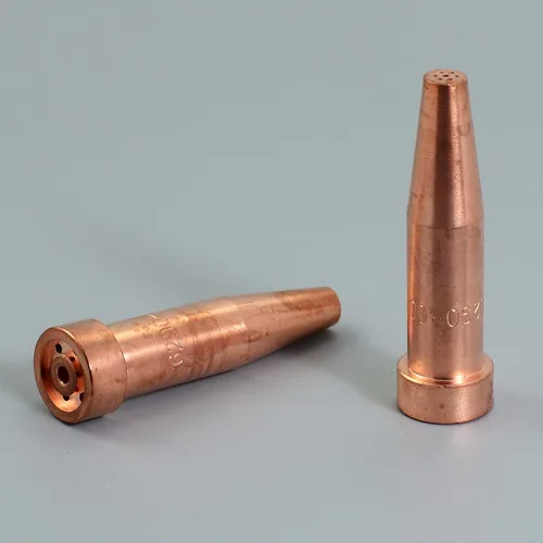 Miniatura 2 de Puntas de corte de acetileno 6290 tamaño 00 y 6290-00 para soplete de cortador de oxígeno oxicombustible hecho de cobre, paquete de 2